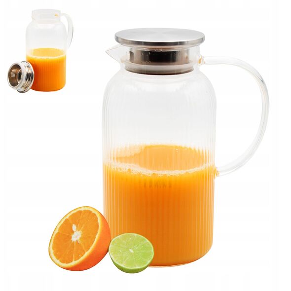 DZBANEK DO NAPOJÓW, SOKÓW, LEMONIADY, HERBATY, WODY 1.8L BRUNBESTE BB-2883