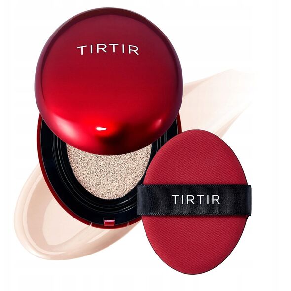 TIRTIR - Mask Fit Raudona Cushion - Long-lasting Face Primer in a Cushion - 13N Fair Ivory - 18g