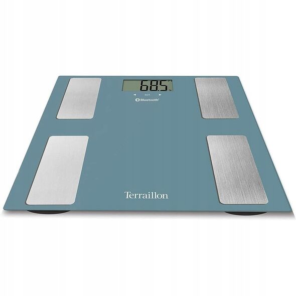 TERRAILLON 14874 Smart Connect  Blue personal scales and bod