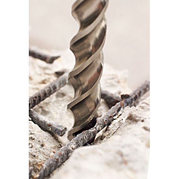 Triple drill bit SPECIALIST+ Armature, for reinforced concrete, SDS+ 12 x 200 x 260 mm.