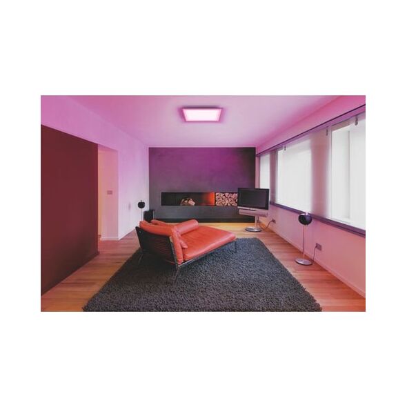 Smart surface-mounted LED panel LEDVANCE PLANON, 36W, 3200 lm, 3000-6500 K, RGBW, APP/remote, 60x60 cm