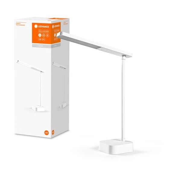 LED table lamp LEDVANCE PANAN FOLD, 5.2W, 4000K, 80lm, DIM, USB, 23.6x8.5x29cm