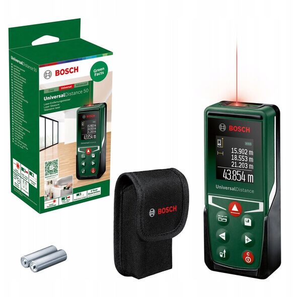 LASER DIST. METER UNIVERSALDISTANCE 50