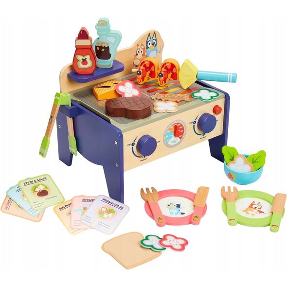 BLUEY wooden barbeque and salad set, 247C