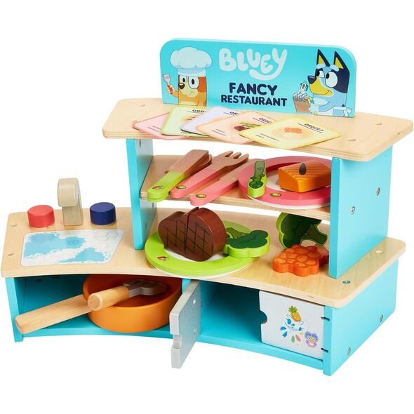 BLUEY wooden tabletop restaurant set, 392C