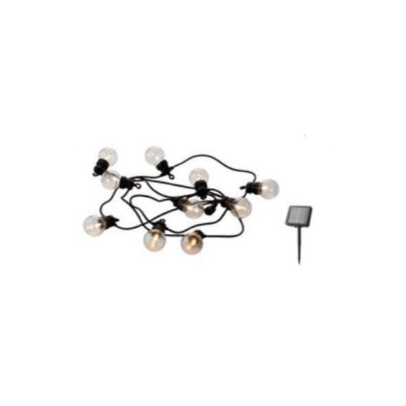 Sirius Home 69601, Light decoration chain, Black, 10 lamp(s), LED, Solar, 30 cm