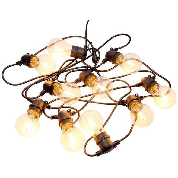 Sirius Home 69500, 10 lamp(s), LED, Outdoor, Black, Transparent, DC, 24 W