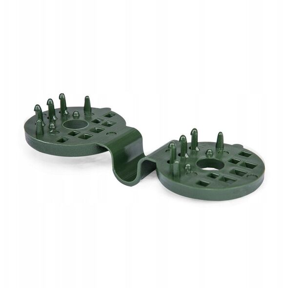KLIPS DO MOCOWANIE SIATEK CIENIUJĄCYCH ZIELONY /10szt. BUNGEE CORD CLIPS