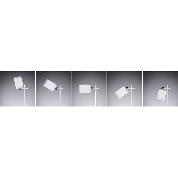 Lampka stołowa VARIA LED 3W DIM USB-C 2700K-6500K magnes klips 250/60lm 5V biały / metal