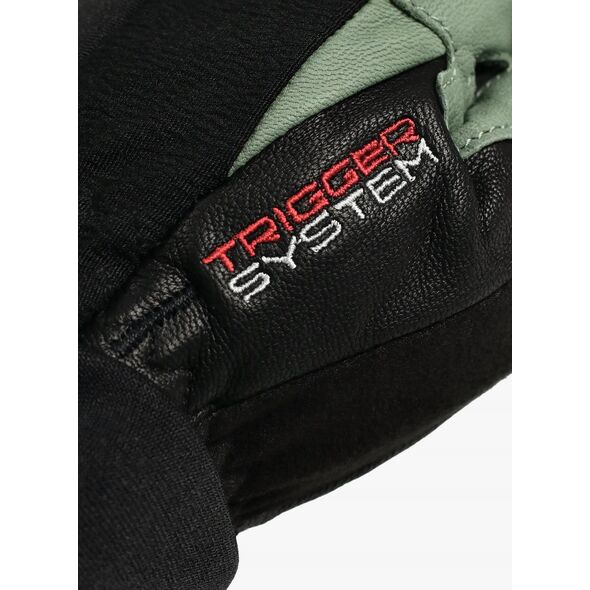 LEKI RĘKAWICE Argus Thermo 3D black green 10.0
