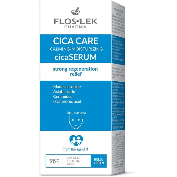 FLOSLEK Cica Serum kojąco-nawilżające 30 ml