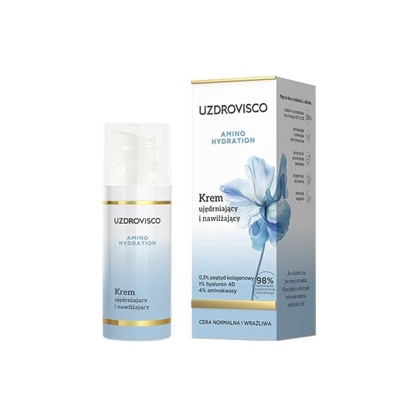 Uzdrovisco,Amino Hydration, Krem ujędrniający i nawilżający, 50 ml