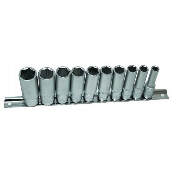 ASTA NASADKI RĘCZNE DŁUGIE 6-KĄT 1/4" NA ASTA NASADKI RĘCZNE 12KT 1/4" NA SZYNIE 4-13mm