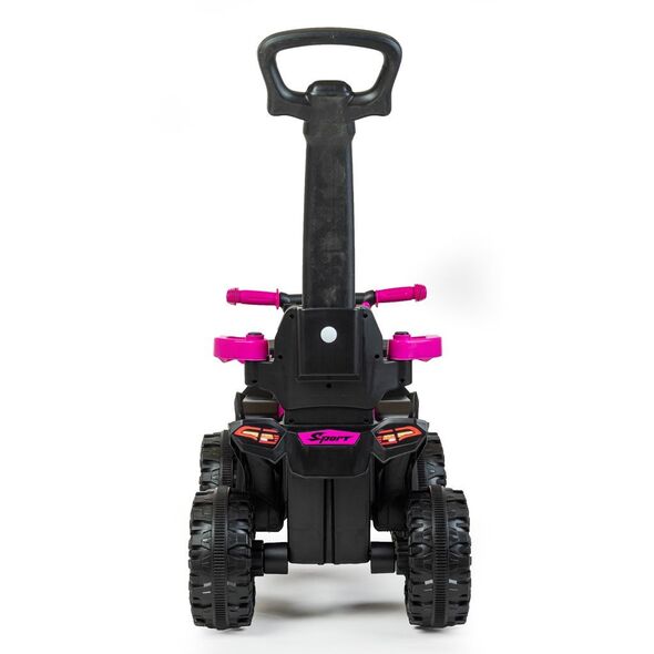 BM JEŹDZIK Z RĄCZKĄ MEGA RÓŻ QUAD 8596164148174