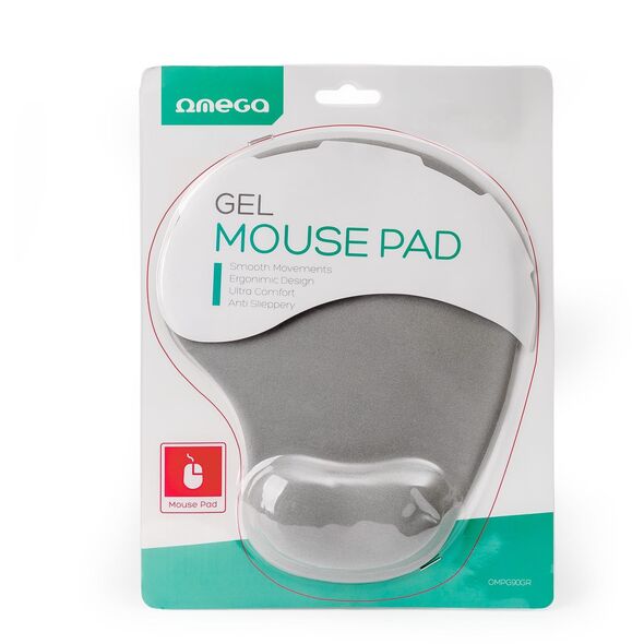 OMEGA GEL MOUSE PAD PODKŁADKA ŻELOWA POD MYSZ 90G GRAPHITE [46080]