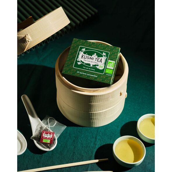Kusmi Tea - Chinese Green Tea - Herbata 20 saszetek