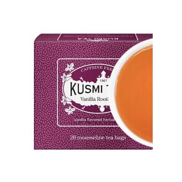 Kusmi Tea - Rooibos z Vanilią Bio -  Herbata 20 saszetek
