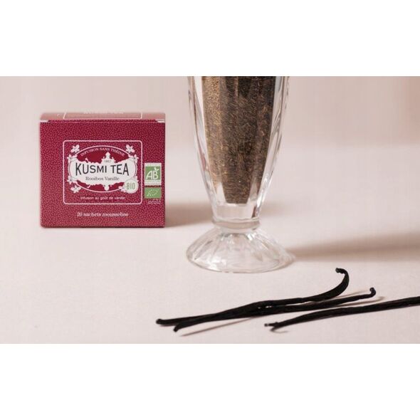 Kusmi Tea - Rooibos z Vanilią Bio -  Herbata 20 saszetek