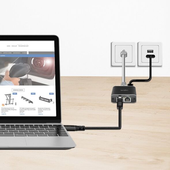 LogiLink USB 3.0 - RJ45 2.0m