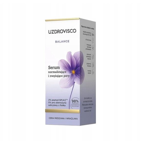UZDROVISCO Balance serum normalizujące i zwężające pory 30ml