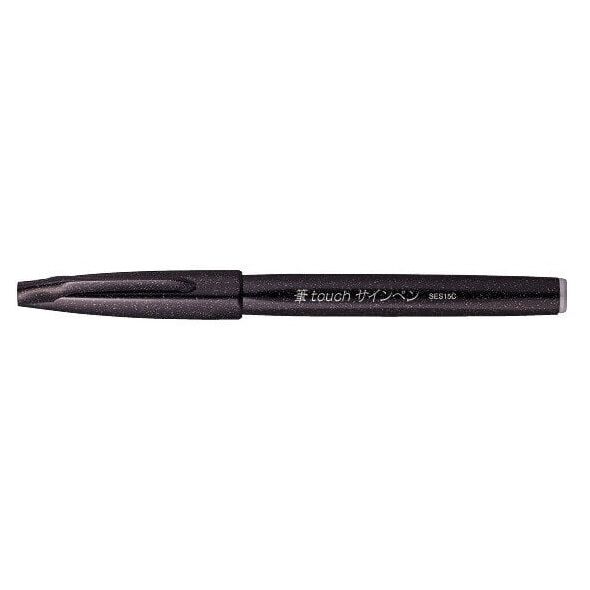 Pisak pędzelkowy Pentel Brush Sign Pen SES15C czar
