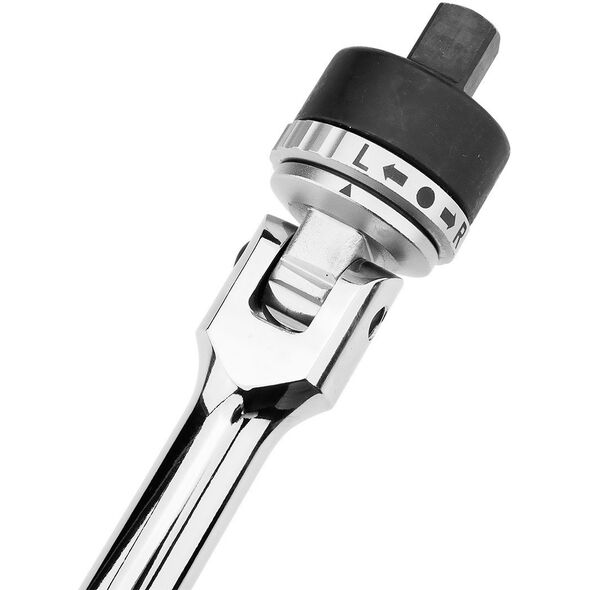 Pokrętło 1/2" z przegubem i grzechotką, 610 mm