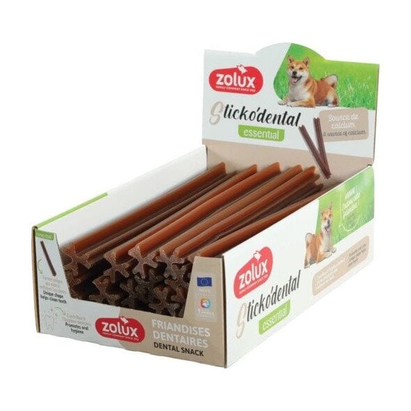 ZOLUX Przysmak dentystyczny dla psa STICKODENTAL L z wapniem 21cm 20szt