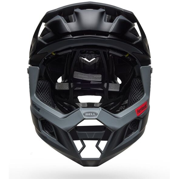Kask full face BELL SUPER AIR R MIPS SPHERICAL matte black fasthouse roz. L (59–63 cm) (NEW 2025)