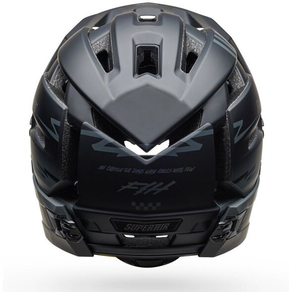Kask full face BELL SUPER AIR R MIPS SPHERICAL matte black fasthouse roz. L (59–63 cm) (NEW 2025)