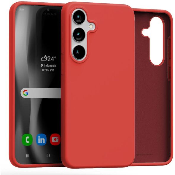Mercury Silicone Sam S25+ S936           czerwony/red