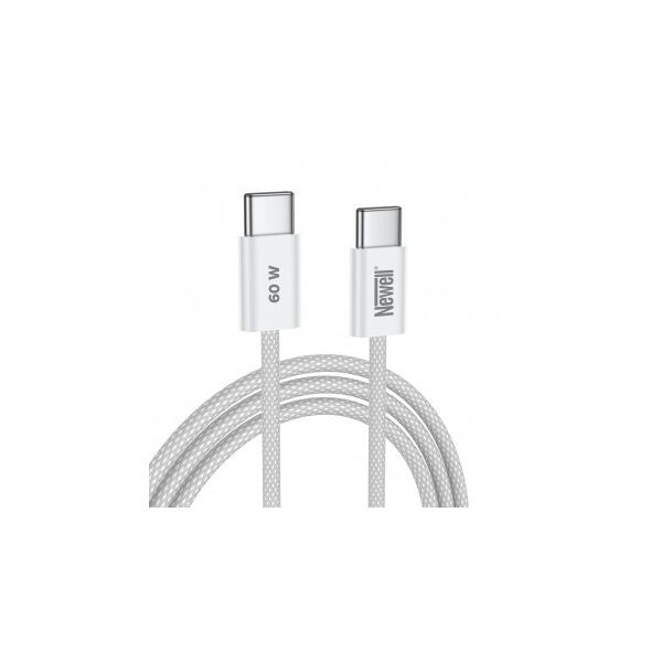 Kabel Newell USB-C - USB-C 60 W - 2 m, biały