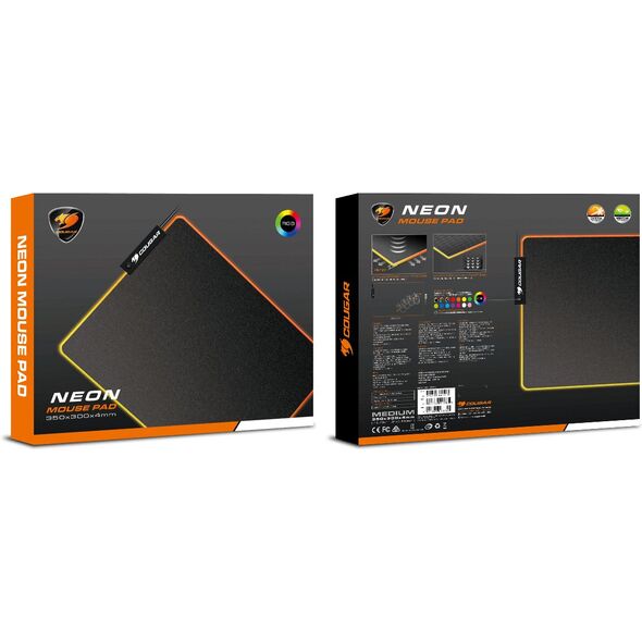 COUGAR Gaming Mauspad Neon, ARGB, 350x300