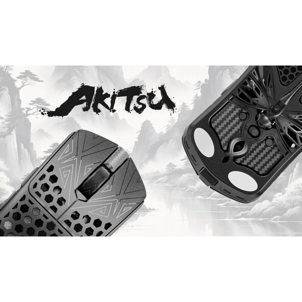 Vancer X Arbiter Studio Akitsu Carbon Fiber Gaming Maus, wireless - schwarz