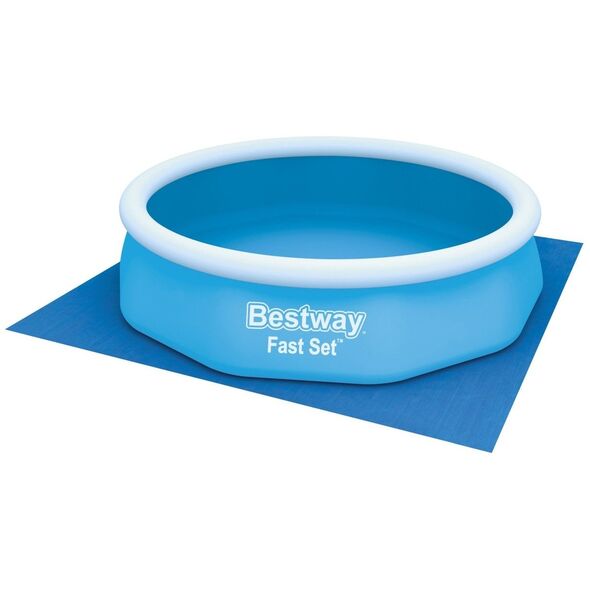 Pool mat BESTWAY, blue, 335 x 355 cm