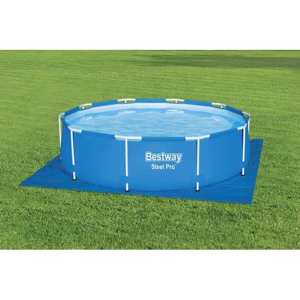 Pool mat BESTWAY, blue, 335 x 355 cm