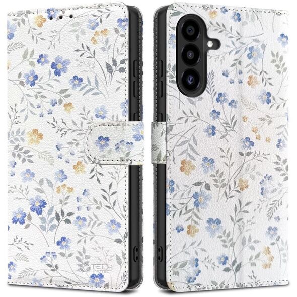 TECH-PROTECT WALLET GALAXY A26 5G SPRING FLOWERS