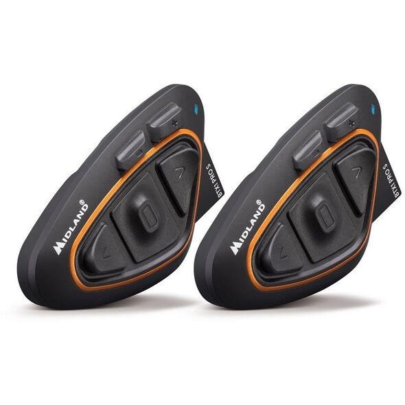 Interkom motocyklowy Midland BTX1 PRO S-TWIN na 2 kaski