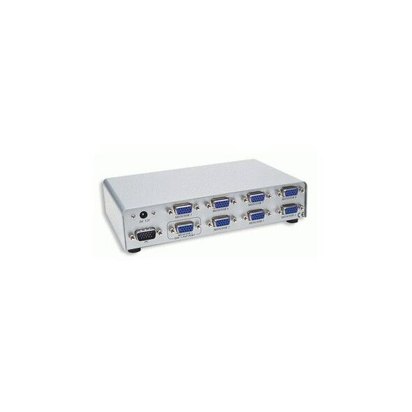 Splitter VGA 1x8 monitorów 1600x1280 150MHz