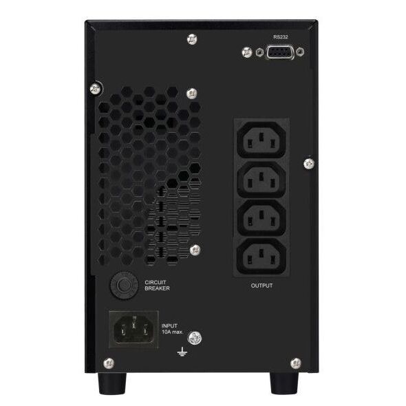 Zasilacz awaryjny UPS 2000VA 1600W 4x 9Ah 4x IEC C13