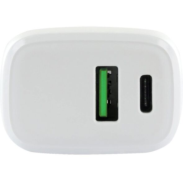 Ładowarka sieciowa USB-C PD 20W i USB-A QC 18W