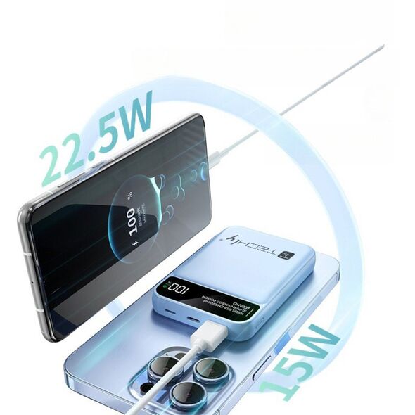Ładowarka power bank 10 000 mAh bezprzewodowy magnetyczny