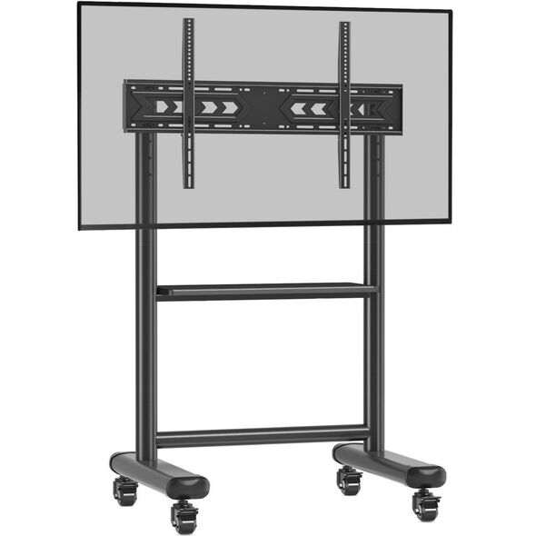Stojak mobilny TV 60-86” do 68kg regulowany półka AV
