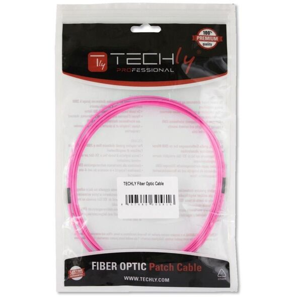 Patchcord światłowodowy OM4 50/125 MM LC-LC Duplex 1m