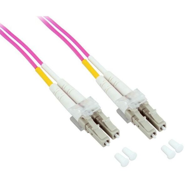 Patchcord światłowodowy OM4 50/125 MM LC-LC Duplex 3m