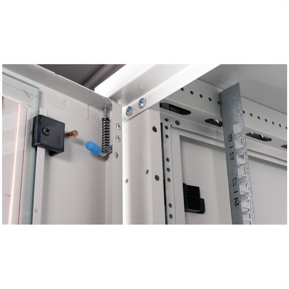 ROLINE 19 Szafa ścienna Basic Plus 18U, 600x600 BxT szara