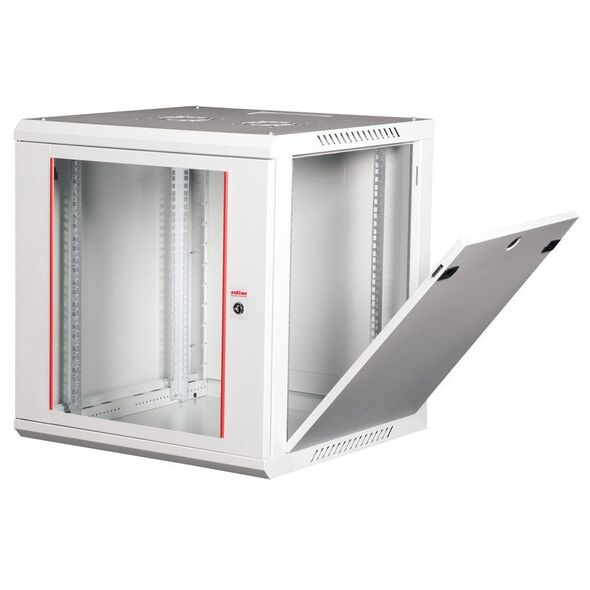 ROLINE 19 Szafa ścienna Basic Plus 12U, 600x600 BxT szara