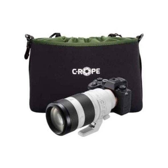 C-Rope CRP-CNB-XL-BLK-2 futerał do aparatu Etui zamykane Czarny, Zielony