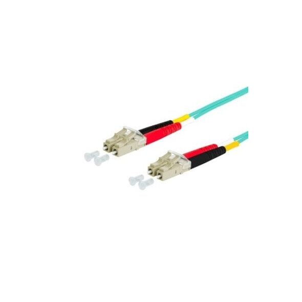 Kabel krosowy METZ CONNECT OpDAT, LC-D/LC-D OM3, 4 m