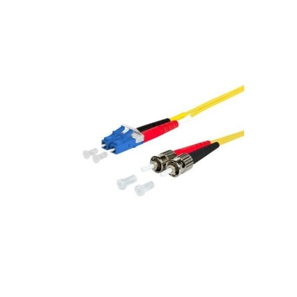 Kabel krosowy METZ CONNECT OpDAT, LC-D/2xST OS2, 5 m