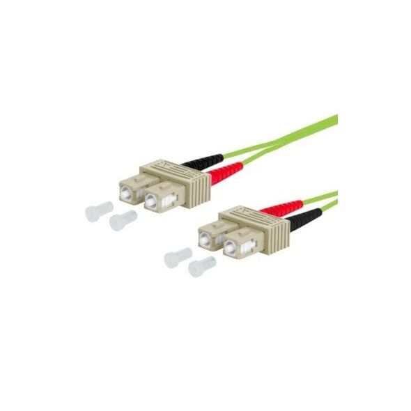 Kabel krosowy METZ CONNECT OpDAT, SC-D/SC-D OM5, 2 m